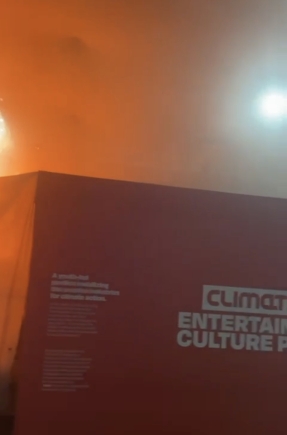 COP30 in Brazil in limbo as fire outbreak creates stampede
