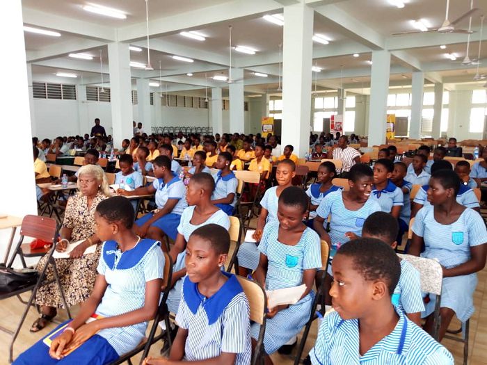 Junior Graphic essay contest workshop train reaches Cape Coast