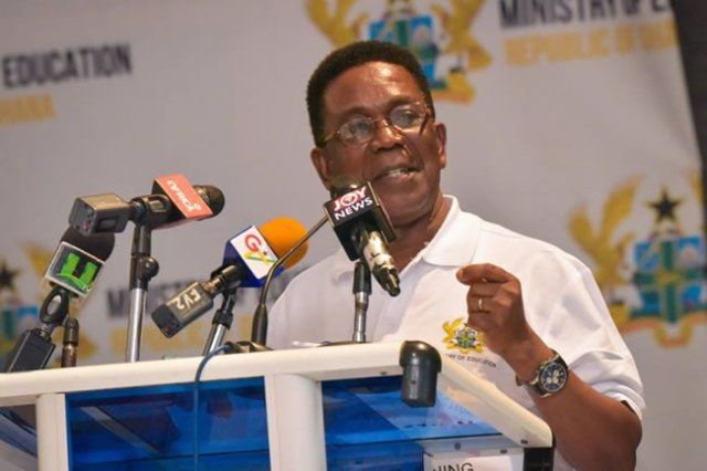 The Minister of State in charge of Tertiary Education, Professor Kwesi Yankah The Minister of State in charge of Tertiary Education, Professor Kwesi Yankah