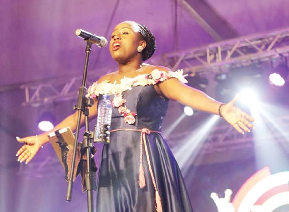 Diana Hamilton performing at the event Diana Hamilton performing at the event
