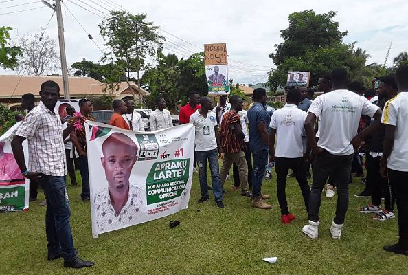 NDC's regional elections: Voting underway in Ahafo Region NDC's regional elections: Voting underway in Ahafo Region