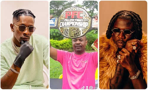 Pillow Talk: PFC President challenges Shatta Wale and Stonebwoy to settle differences with pillow fight Pillow Talk: PFC President challenges Shatta Wale and Stonebwoy to settle differences with pillow fight