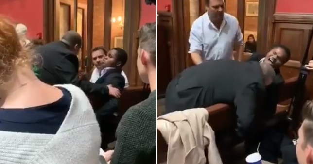 Oxford Union has been criticised for forcibly removing a blind student from a debating chamber (Picture: Facebook) Oxford Union has been criticised for forcibly removing a blind student from a debating chamber (Picture: Facebook)