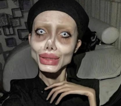 Instagrammer Sahar Tabar became a viral sensation after posting extreme doctored selfies. Instagrammer Sahar Tabar became a viral sensation after posting extreme doctored selfies.