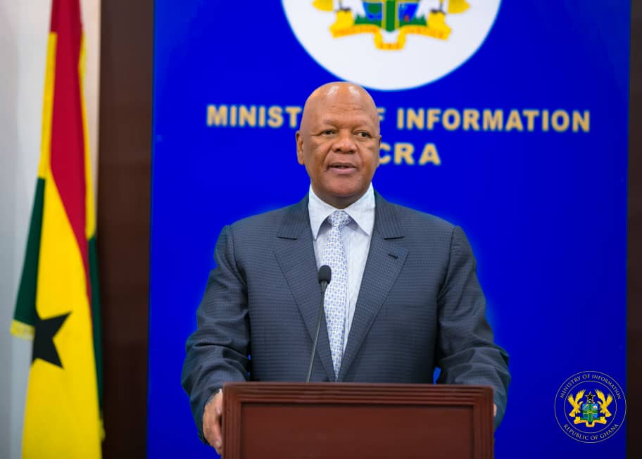 Minister Jeffrey Thamsanga Radebe, Special Envoy of South African President Cyril Ramaphosa who came to Ghana to deliver the apology Minister Jeffrey Thamsanga Radebe, Special Envoy of South African President Cyril Ramaphosa who came to Ghana to deliver the apology