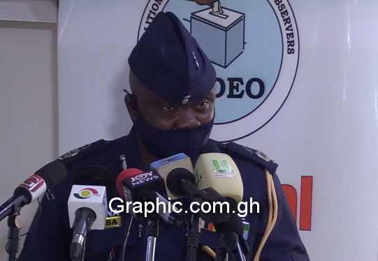 DCOP Dr. Sayibu Pabi Gariba, Director of Operations of the Ghana Police Service