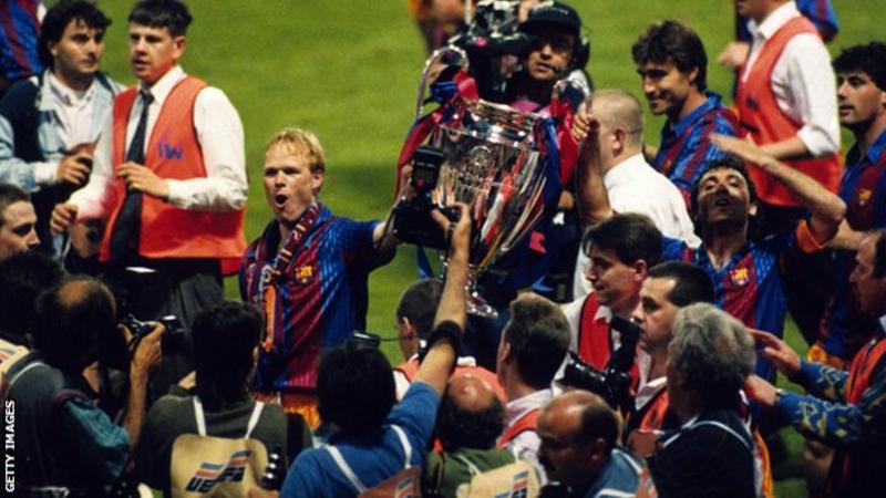 Ronald Koeman helped Barcelona beat Sampdoria to win the 1992 European Cup Ronald Koeman: Barcelona's former player wants head coach position