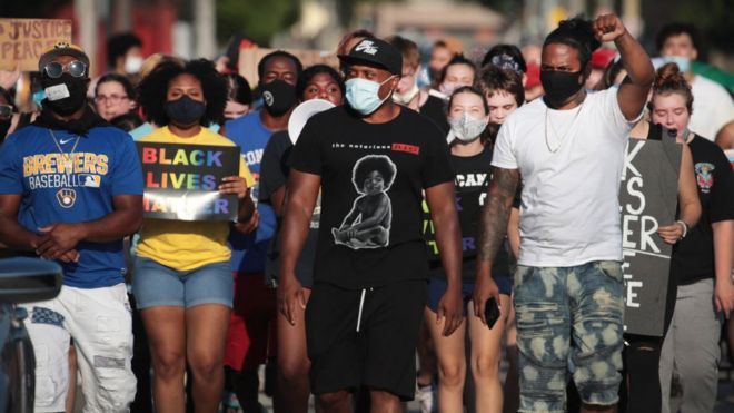 The shooting of Jacob Blake triggered days of protests in Kenosha and other cities The shooting of Jacob Blake triggered days of protests in Kenosha and other cities