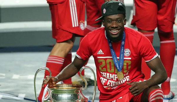 Alphonso Davies Bayern's Alphonso Davies "making Ghanaian people proud"