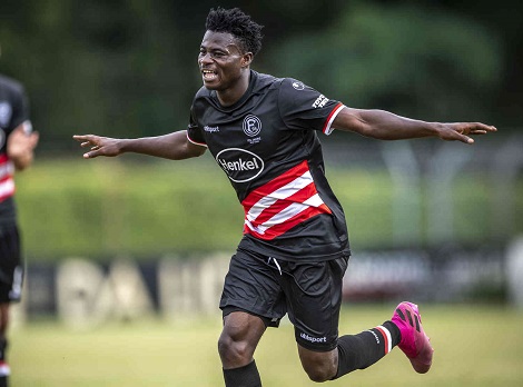 Future prospect: Kelvin Ofori Fortuna Düsseldorf coach Uwe Rösler tips Kelvin Ofori for success