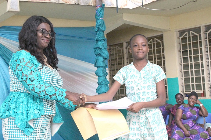 Focus on winning academic laurels as Tracy Awusah of the Famiy Life International School is doing when she received a prize from Mrs Millicent Owusu, the proprietress of the school. Letters to the Editor: Don’t allow criticisms to affect your goals