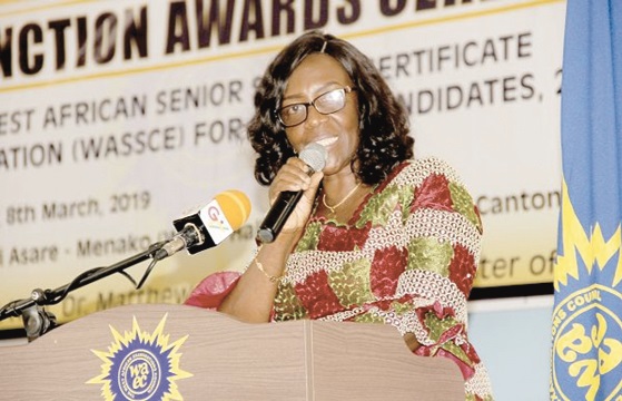 Mrs Wendy Addy-Lamptey, Head of National Office (HNO) of WAEC