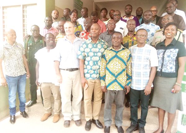 The team of researchers to investigate timber loss The team of researchers to investigate timber loss