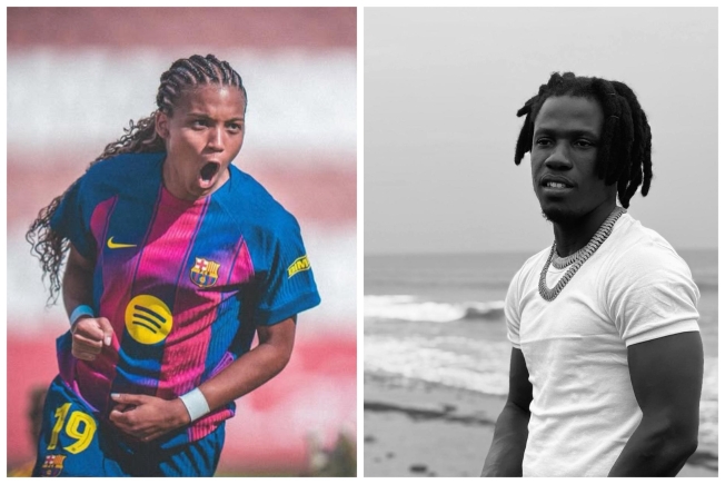 Barcelona’s Vicky Lopez puts spotlight on King Paluta with Kopa trophy celebration