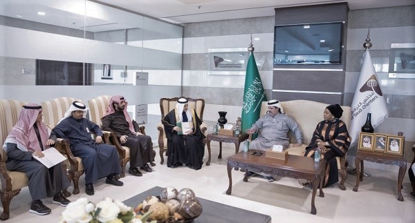  Ms Shirley Ayorkor Botchwey and Dr Sami bin Andallah Al-Obaidi at the meeting with the Saudi Chamber of Commerce