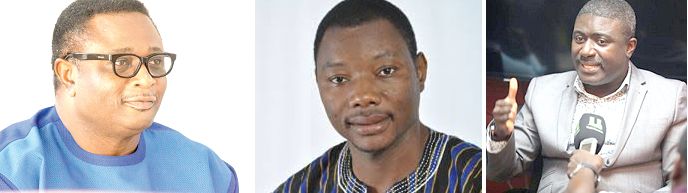  Mr Elvis Afriyie Ankrah, Mr Bernard Mornah and Dr Eric Bossman Asare