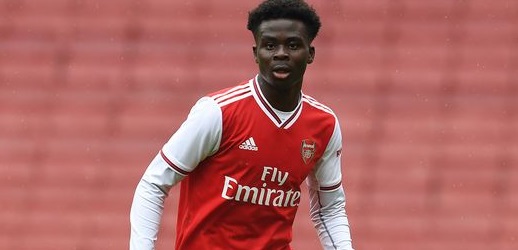 Bukayo Saka made his debut in 2018 and has played 37 times for Arsenal Bukayo Saka made his debut in 2018 and has played 37 times for Arsenal