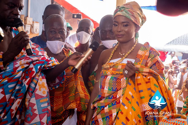 CEO of Joana Gyan Foundation installed Queen Mother of Wasa Agona Amenfi