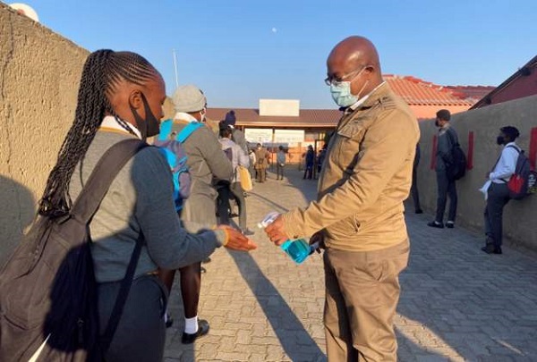 Schools had been closed because of rising coronavirus cases South Africa final year students resume classes