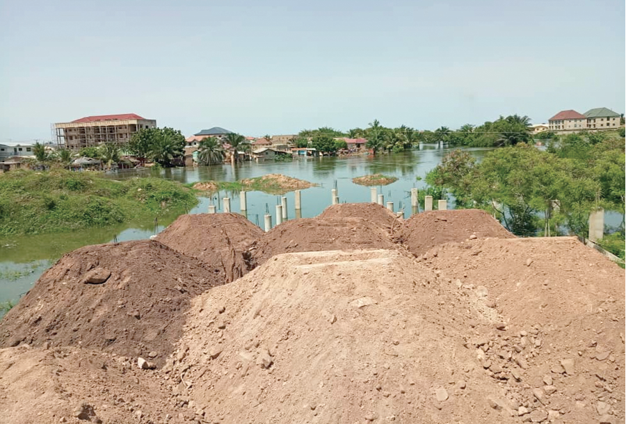 The developer says he is constructing a washing bay