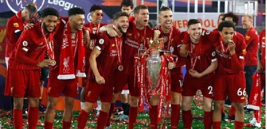 Liverpool were crowned 2019-20 Premier League champions Liverpool were crowned 2019-20 Premier League champions