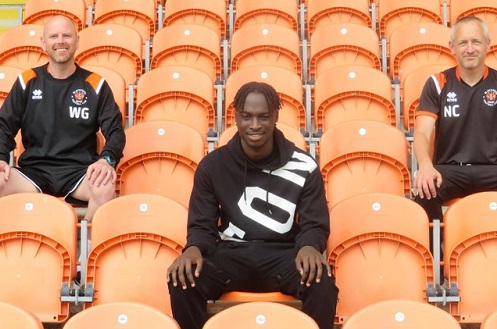 Turning point: Cameron Antwi Exclusive: Cameron Antwi signs pro contract with Blackpool
