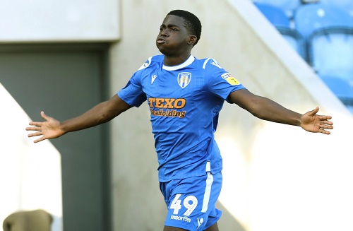 Impressive season: Kwame Poku Adubofour Kwame Adubofour in line for three awards at Colchester United