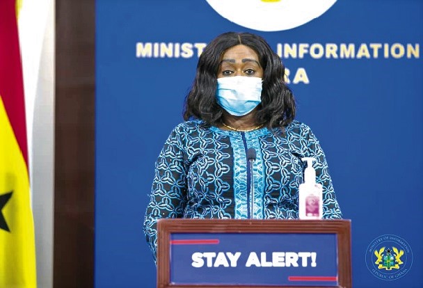 Mrs Barbara Oteng-Gyasi speaking to some jouranlists at the briefing Mrs Barbara Oteng-Gyasi speaking to some jouranlists at the briefing