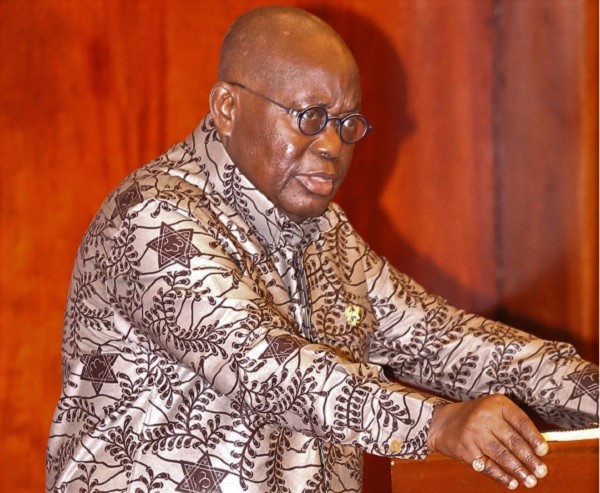 President Akufo-Addo addressing the vice-chancellors at the Jubilee House in Accra President Akufo-Addo addressing the vice-chancellors at the Jubilee House in Accra