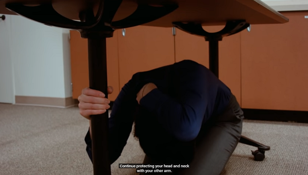 VIDEO: What you should do during an earthquake VIDEO: What you should do during an earthquake