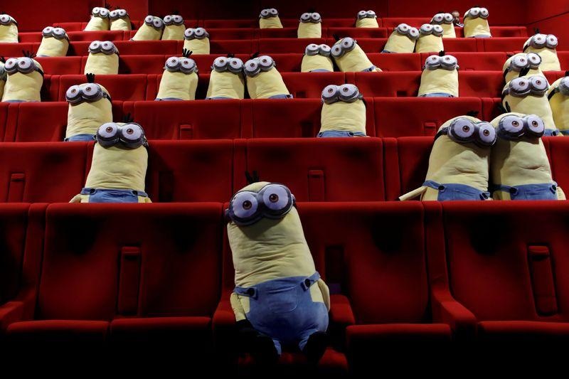 LIBRARY PHOTO Minions usher French cinema-goers back after COVID-19