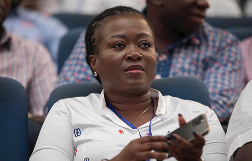 Amma Frimpomaa Dwumah, Managing Director of SIC Life Savings and Loans Amma Frimpomaa Dwumah, Managing Director of SIC Life Savings and Loans