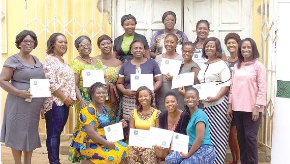 First cohort of Personal Initiative training beneficiaries at Kasoa First cohort of Personal Initiative training beneficiaries at Kasoa