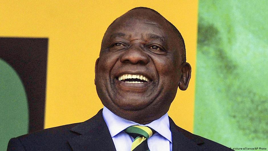 South Africa's President Cyril Ramaphosa