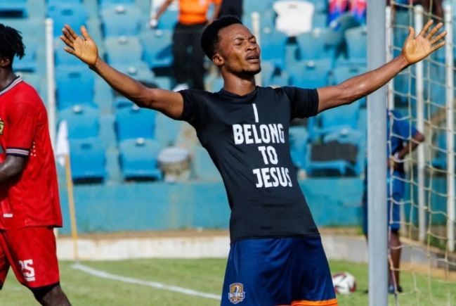 'I belong to Jesus': Nations FC's Emmanuel Annor fined for goal celebration 'I belong to Jesus': Nations FC's Emmanuel Annor fined for goal celebration