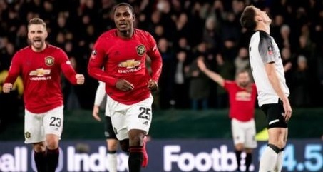 Odion Ighalo has scored four goals in eight appearances for United Odion Ighalo has scored four goals in eight appearances for United