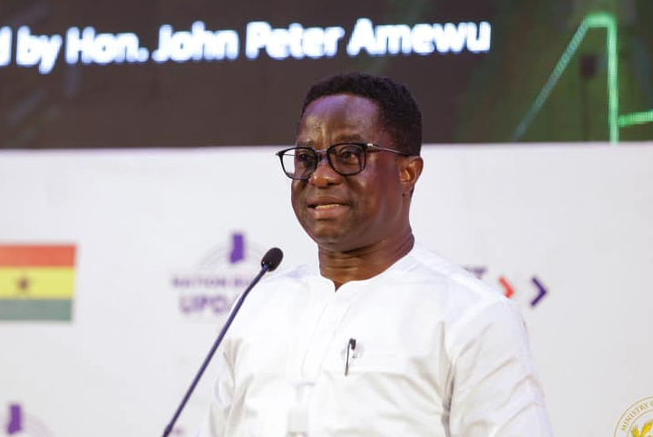 Minister of Energy, Mr John Peter Amewu Minister of Energy, Mr John Peter Amewu
