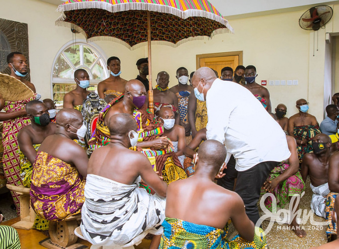 God determiner of election winner - Asantehene tells candidates God determiner of election winner - Asantehene tells candidates