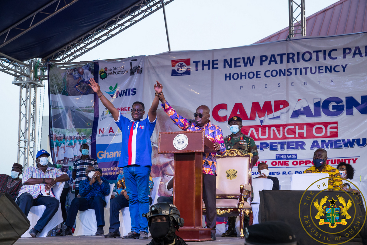 'Volta Region has seen 'zero progress' under the NDC - Akufo-Addo [AUDIO]
