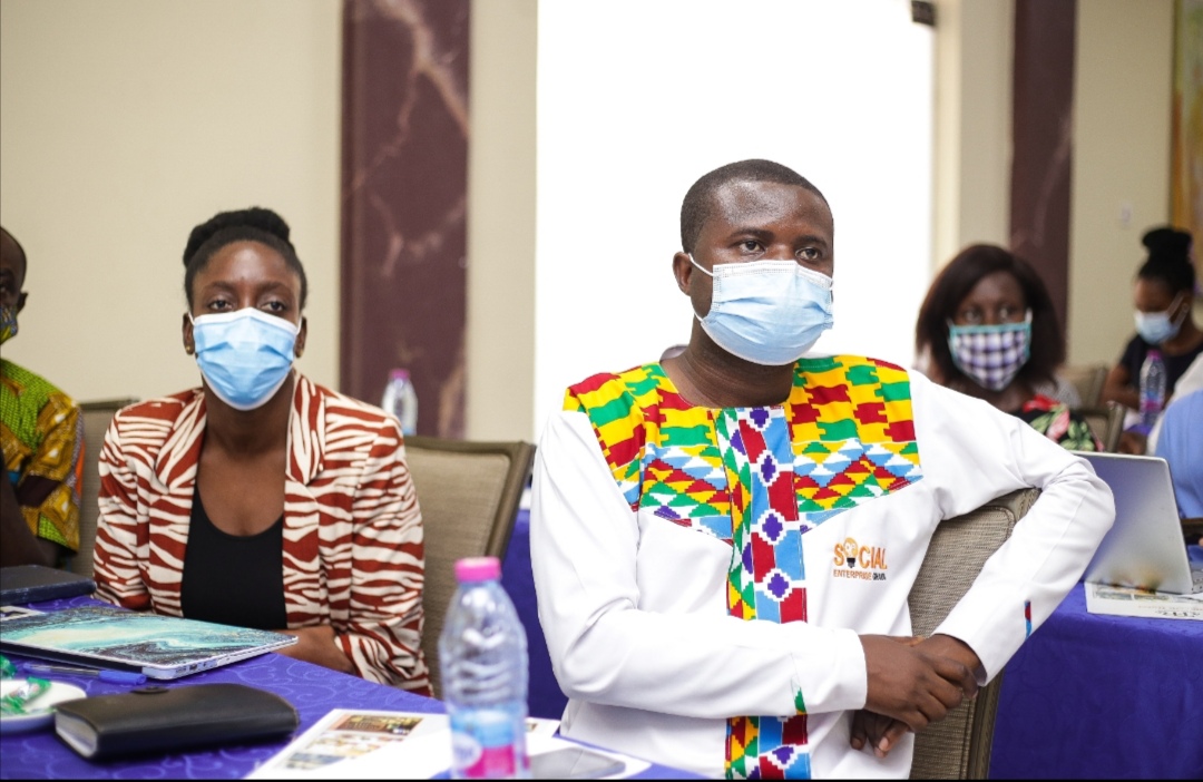 Mr Edwin Zu-Cudjoe (right) and Ms Amma Lartey Social enterprises ready for AfCFTA