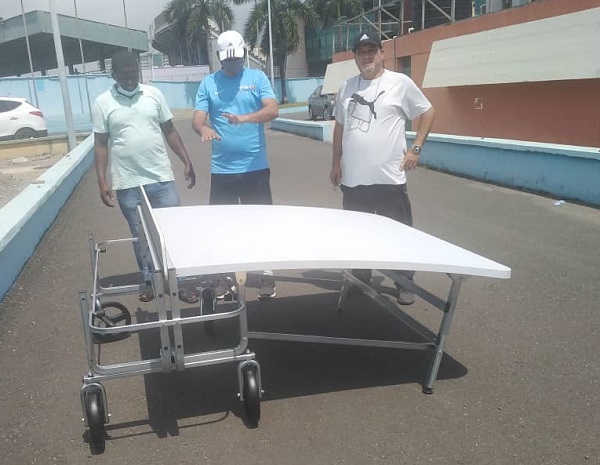 Teqball Federation of Ghana receives 50 tables from FITEQ Teqball Federation of Ghana receives 50 tables from FITEQ