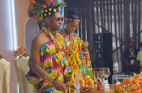 Nigerian gospel artist Moses Bliss and his wife, Marie Wiseborn, have celebrated their traditional wedding ceremony in Ghana, capturing hearts with their cross-cultural union. Nigerian gospel artist Moses Bliss and his wife, Marie Wiseborn, have celebrated their traditional wedding ceremony in Ghana, capturing hearts with their cross-cultural union.