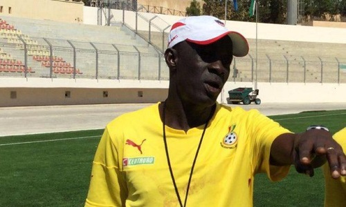 Ben Fokuo --- Black Starlets coach Ben Fokuo --- Black Starlets coach