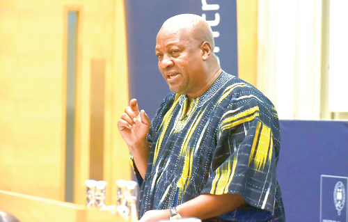 Former President John Mahama