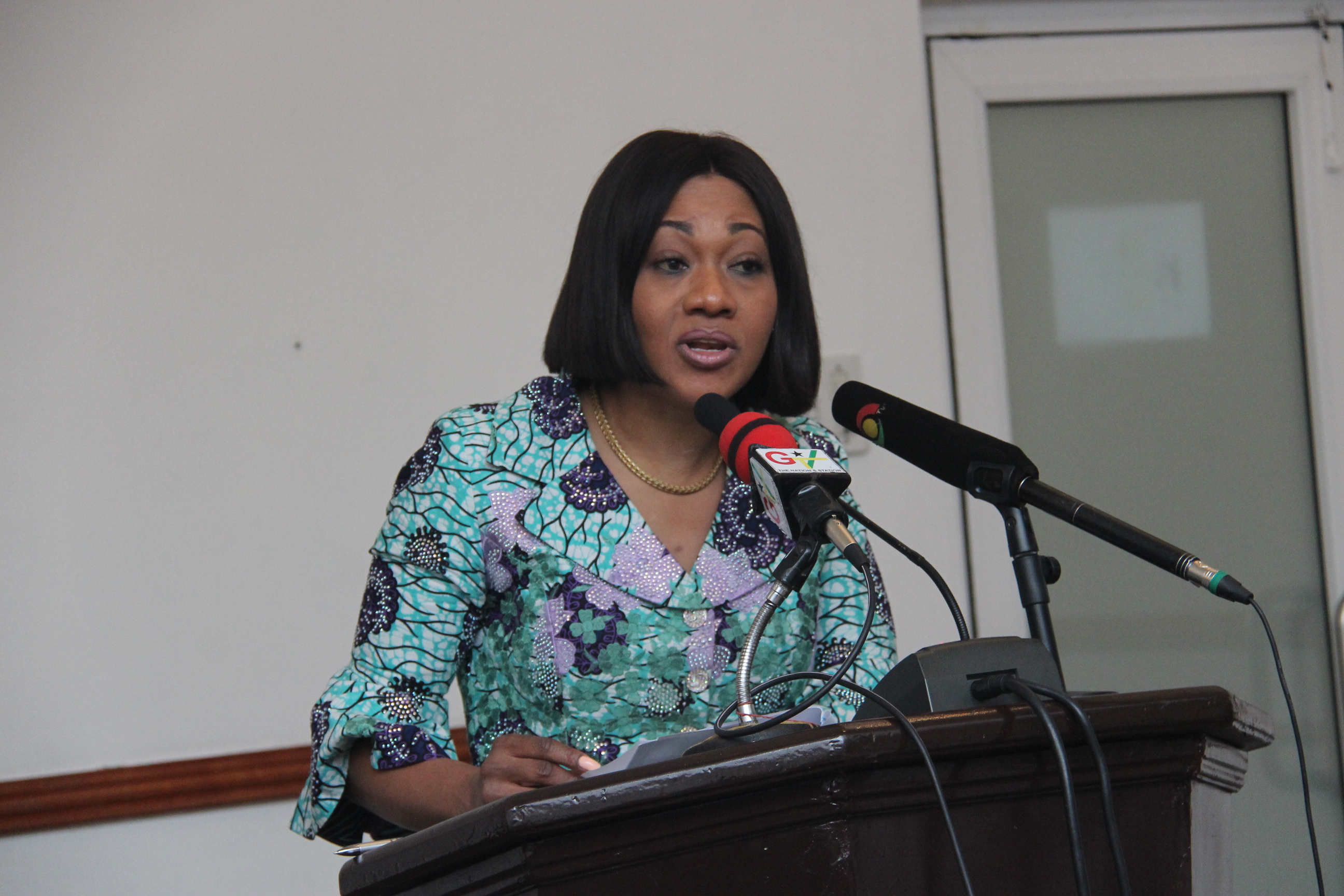 Mrs Jean Mensa - Chairperson of EC