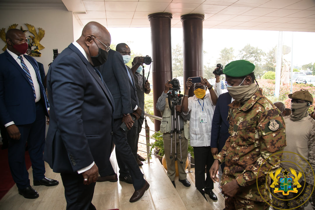 The military junta in Mali, led by Colonel Assimi Goita, which seized power on August 18, this year, was at the summit The military junta in Mali, led by Colonel Assimi Goita, which seized power on August 18, this year, was at the summit