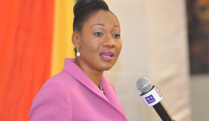 Electoral Commission Chairperson, Mrs Jean Mensa