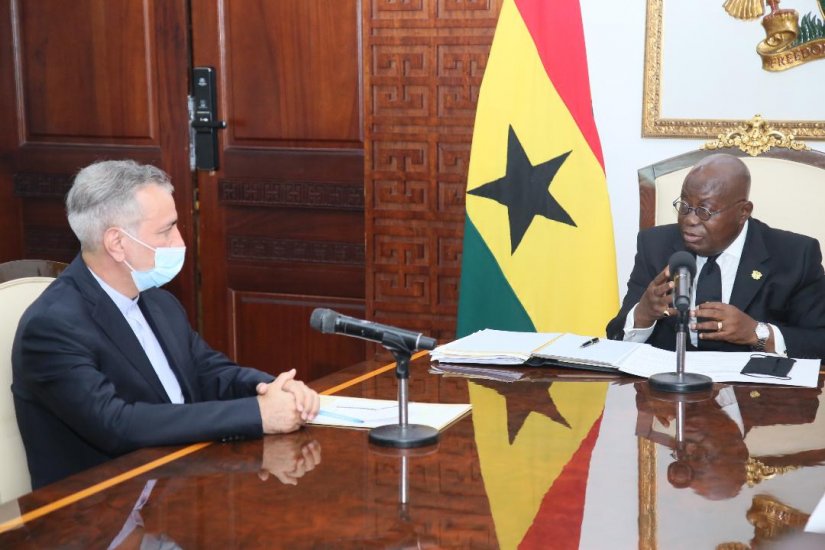 Iranian envoy bids farewell to President Akufo-Addo