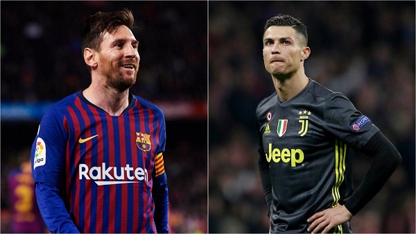 Lionel Messi (left) has overtaken his fiercest rival Cristiano Ronaldo on the rich list Football's megabucks: Messi’s $126m beats Ronaldo’s $117m to top rich list