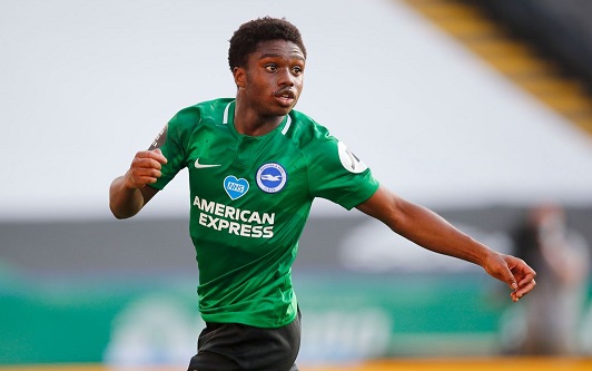 On the rise: Tariq Lamptey Graham Potter ready to help Tariq Lamptey's development
